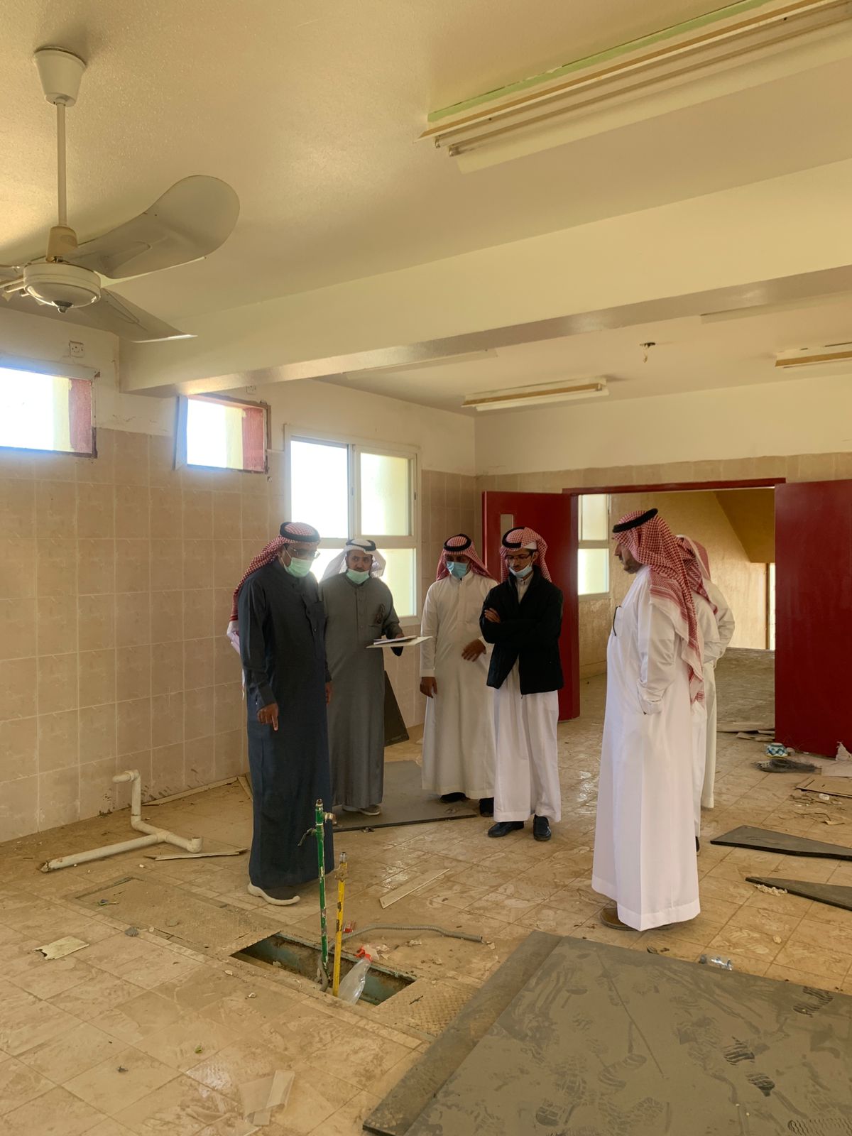 The President of Bisha University pays an inspection visit to the College of Sciences and Arts in Balqarn